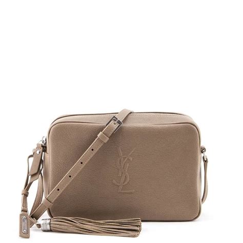 ysl lou camera bag taupe|ysl camera bag with pocket.